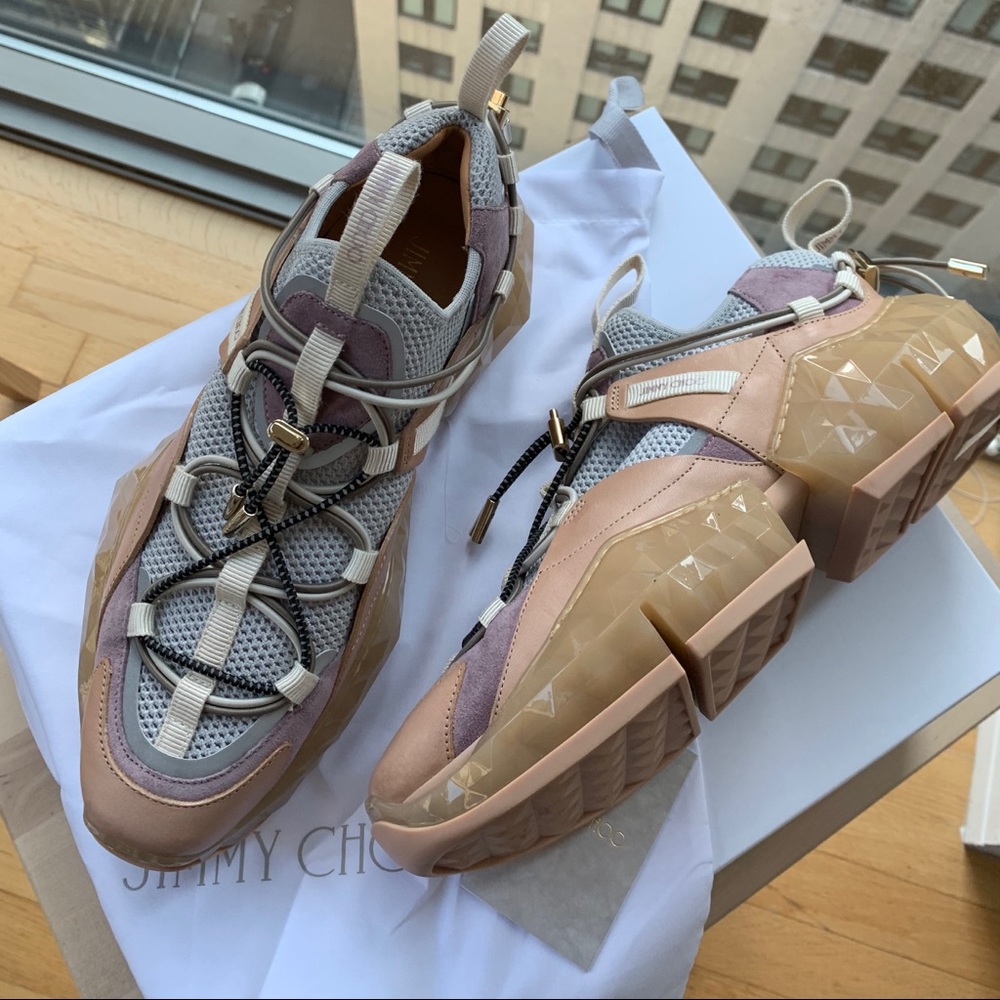 Brand new Jimmy Choo diamond sneakers✨💎